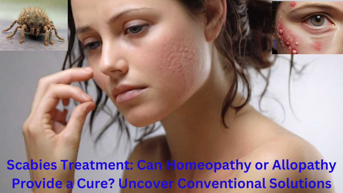 Exploring Scabies Treatment: Can Homeopathy or Allopathy Provide a Cure? Uncover Conventional Solutions